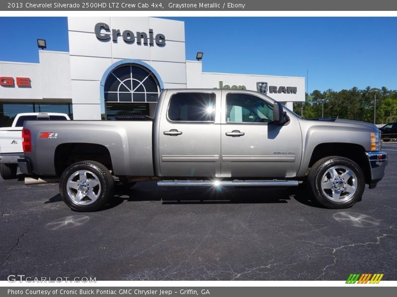 Graystone Metallic / Ebony 2013 Chevrolet Silverado 2500HD LTZ Crew Cab 4x4