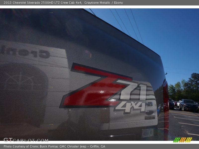 Graystone Metallic / Ebony 2013 Chevrolet Silverado 2500HD LTZ Crew Cab 4x4