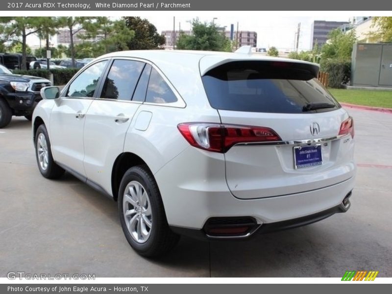 White Diamond Pearl / Parchment 2017 Acura RDX Technology