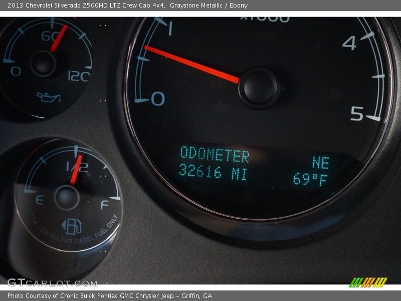 Graystone Metallic / Ebony 2013 Chevrolet Silverado 2500HD LTZ Crew Cab 4x4