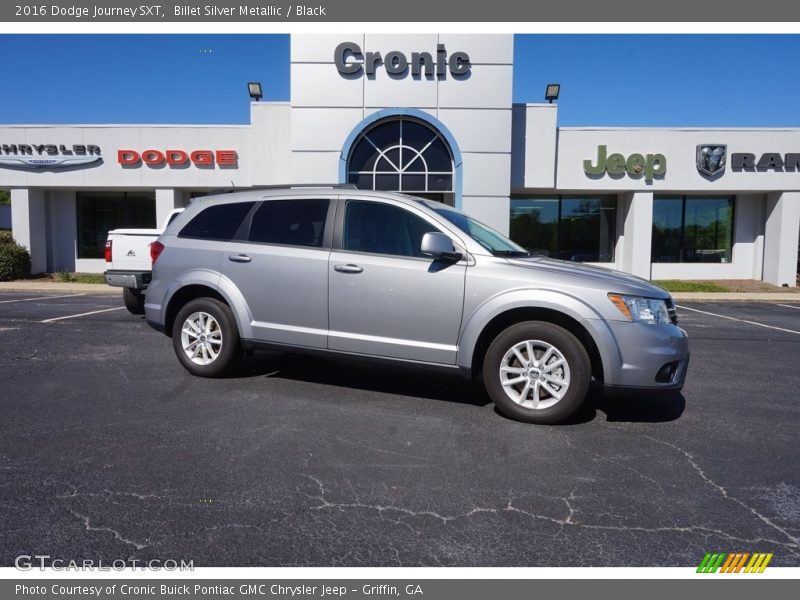Billet Silver Metallic / Black 2016 Dodge Journey SXT