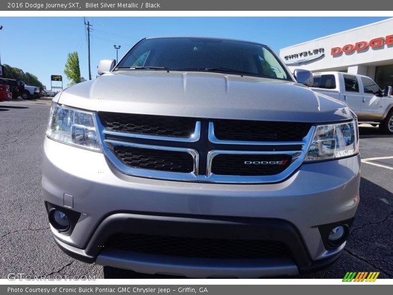 Billet Silver Metallic / Black 2016 Dodge Journey SXT