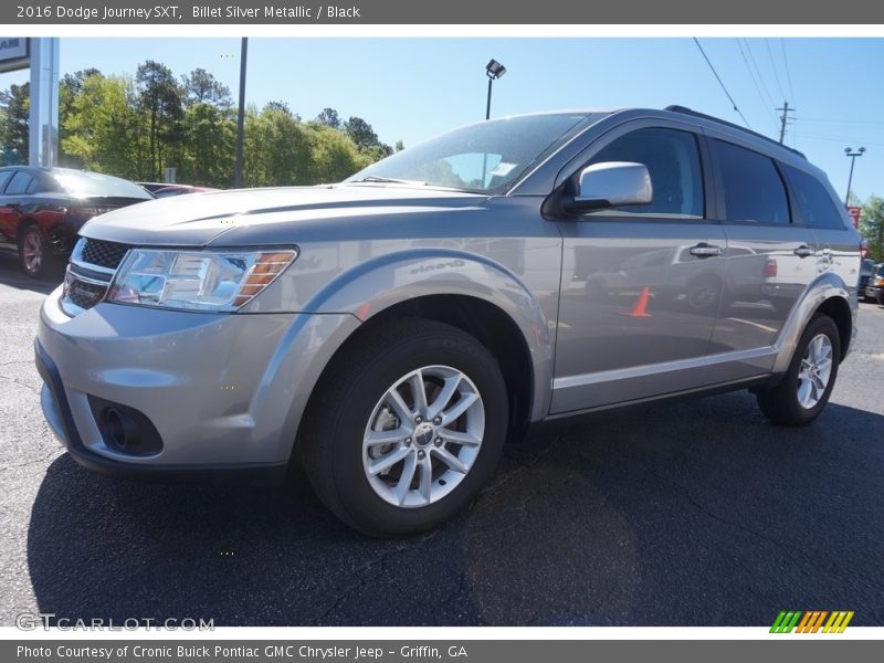 Billet Silver Metallic / Black 2016 Dodge Journey SXT