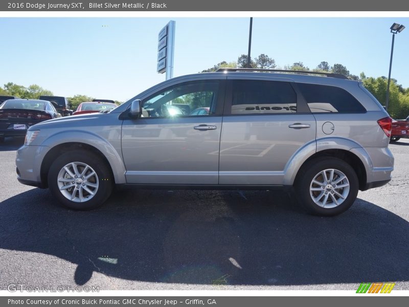 Billet Silver Metallic / Black 2016 Dodge Journey SXT