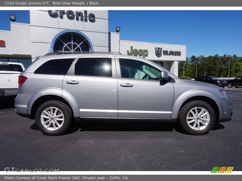 Billet Silver Metallic / Black 2016 Dodge Journey SXT