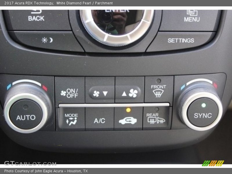 White Diamond Pearl / Parchment 2017 Acura RDX Technology