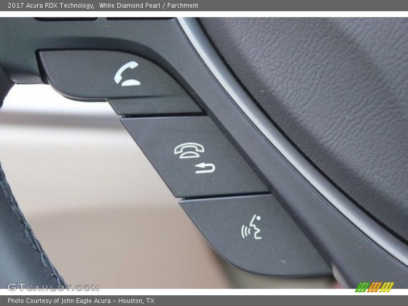 White Diamond Pearl / Parchment 2017 Acura RDX Technology