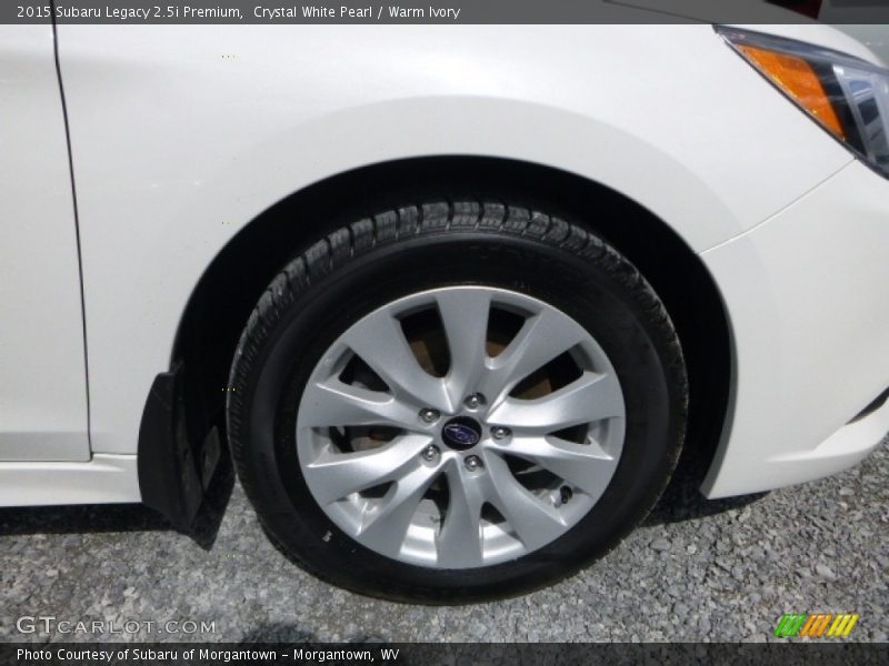 Crystal White Pearl / Warm Ivory 2015 Subaru Legacy 2.5i Premium