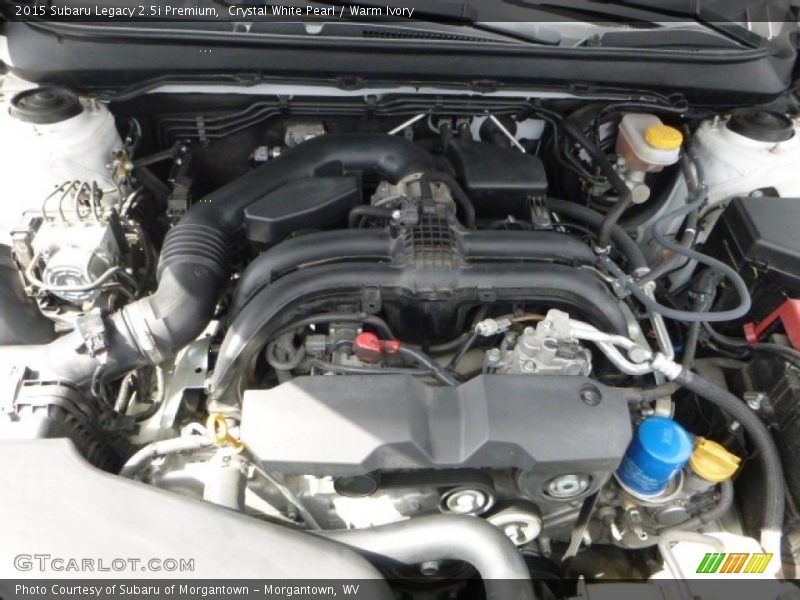 Crystal White Pearl / Warm Ivory 2015 Subaru Legacy 2.5i Premium