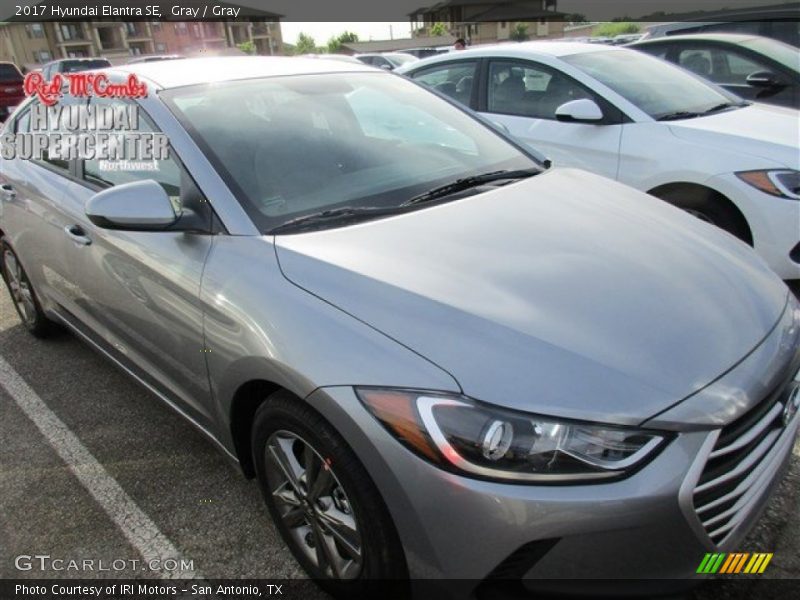 Gray / Gray 2017 Hyundai Elantra SE