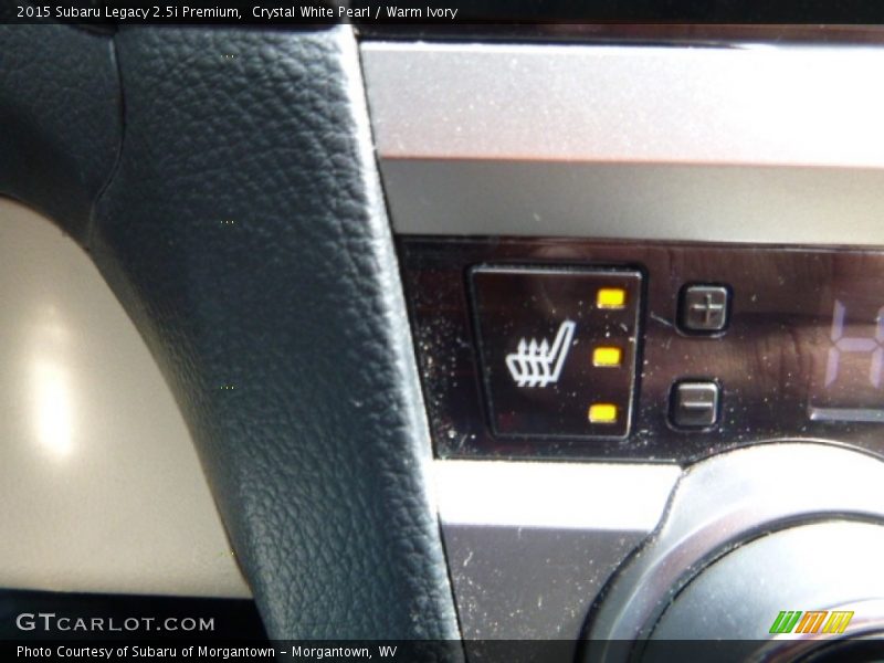 Crystal White Pearl / Warm Ivory 2015 Subaru Legacy 2.5i Premium