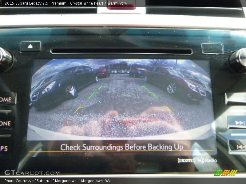 Crystal White Pearl / Warm Ivory 2015 Subaru Legacy 2.5i Premium