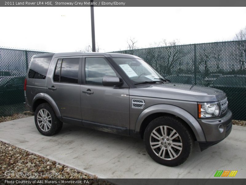 Stornoway Grey Metallic / Ebony/Ebony 2011 Land Rover LR4 HSE