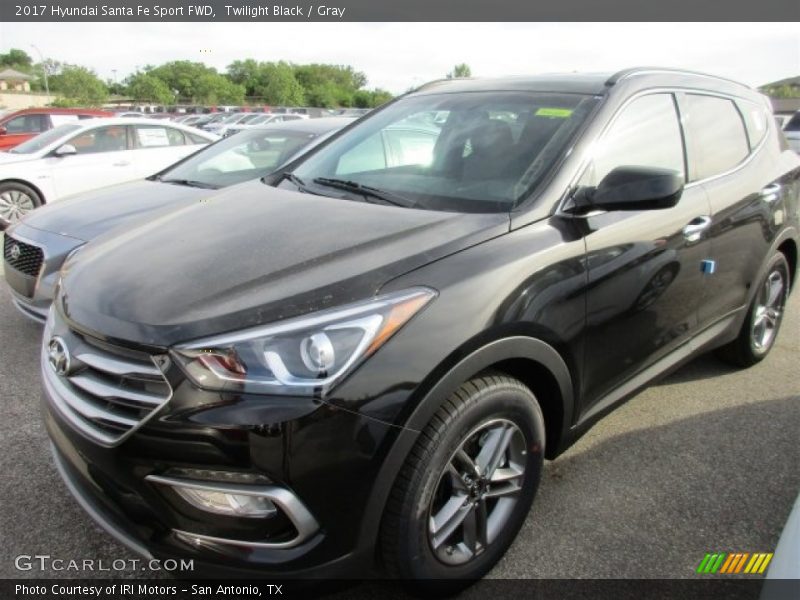 Front 3/4 View of 2017 Santa Fe Sport FWD