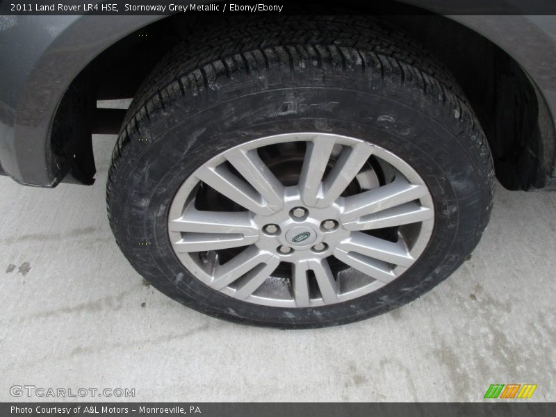 Stornoway Grey Metallic / Ebony/Ebony 2011 Land Rover LR4 HSE