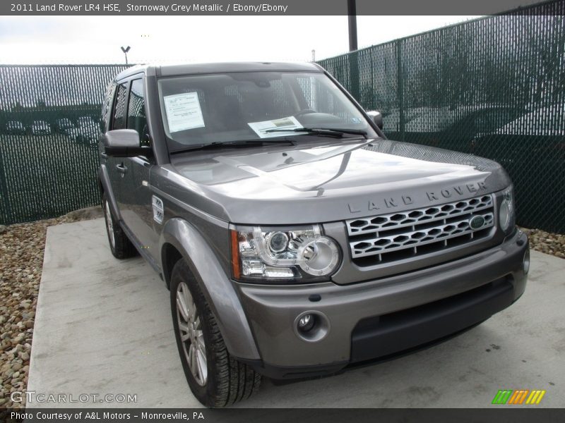 Stornoway Grey Metallic / Ebony/Ebony 2011 Land Rover LR4 HSE