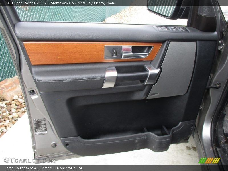 Stornoway Grey Metallic / Ebony/Ebony 2011 Land Rover LR4 HSE
