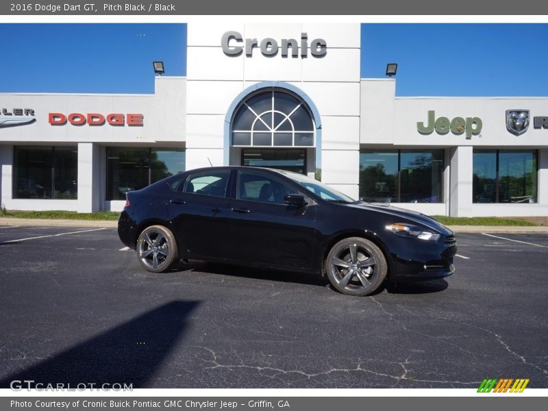 Pitch Black / Black 2016 Dodge Dart GT