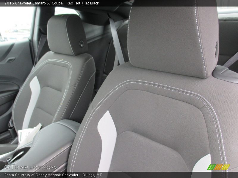 Red Hot / Jet Black 2016 Chevrolet Camaro SS Coupe