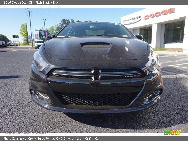 Pitch Black / Black 2016 Dodge Dart GT