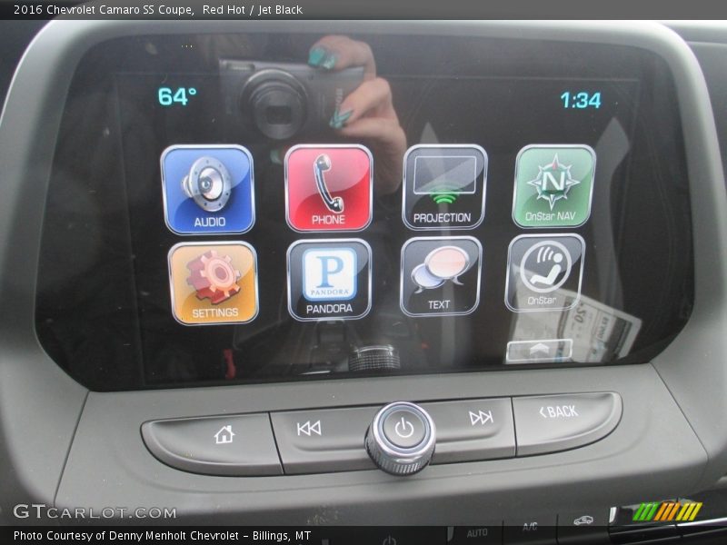 Red Hot / Jet Black 2016 Chevrolet Camaro SS Coupe
