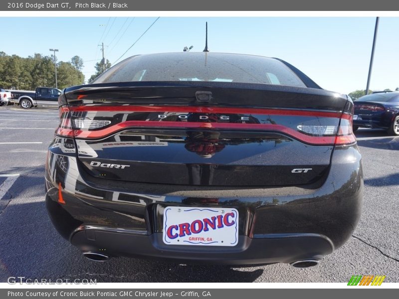 Pitch Black / Black 2016 Dodge Dart GT