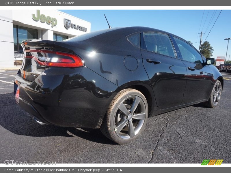 Pitch Black / Black 2016 Dodge Dart GT