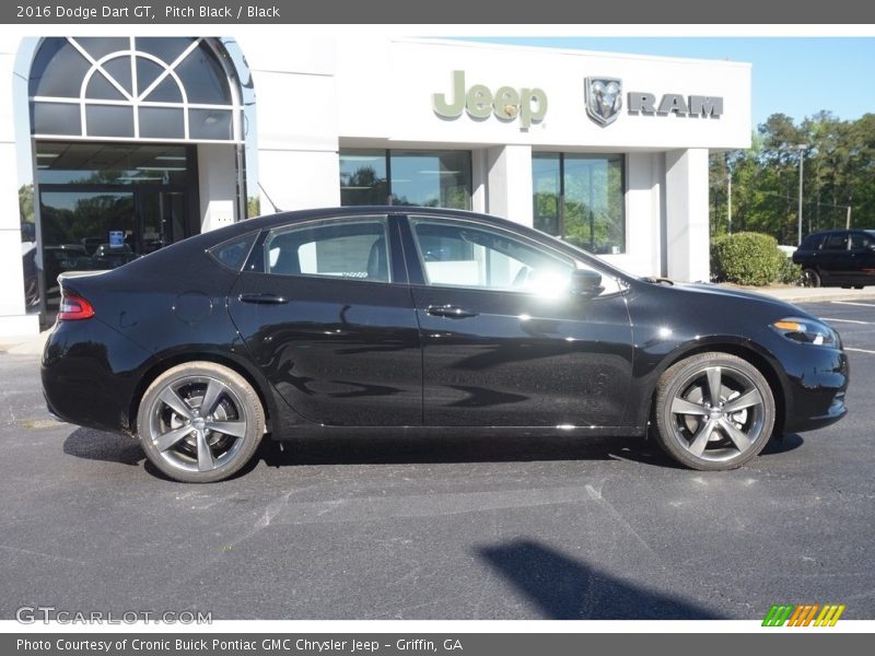 Pitch Black / Black 2016 Dodge Dart GT