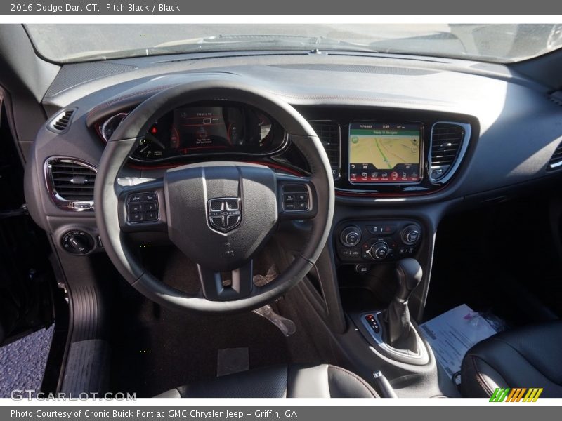 Pitch Black / Black 2016 Dodge Dart GT