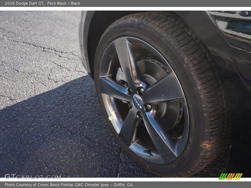 Pitch Black / Black 2016 Dodge Dart GT