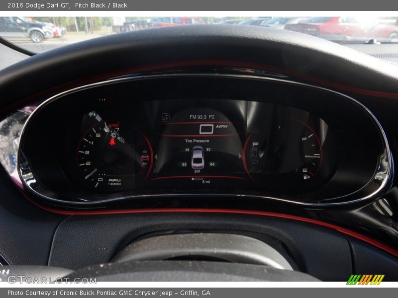 Pitch Black / Black 2016 Dodge Dart GT