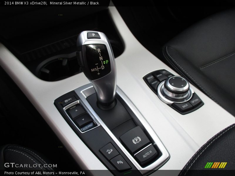 Mineral Silver Metallic / Black 2014 BMW X3 xDrive28i