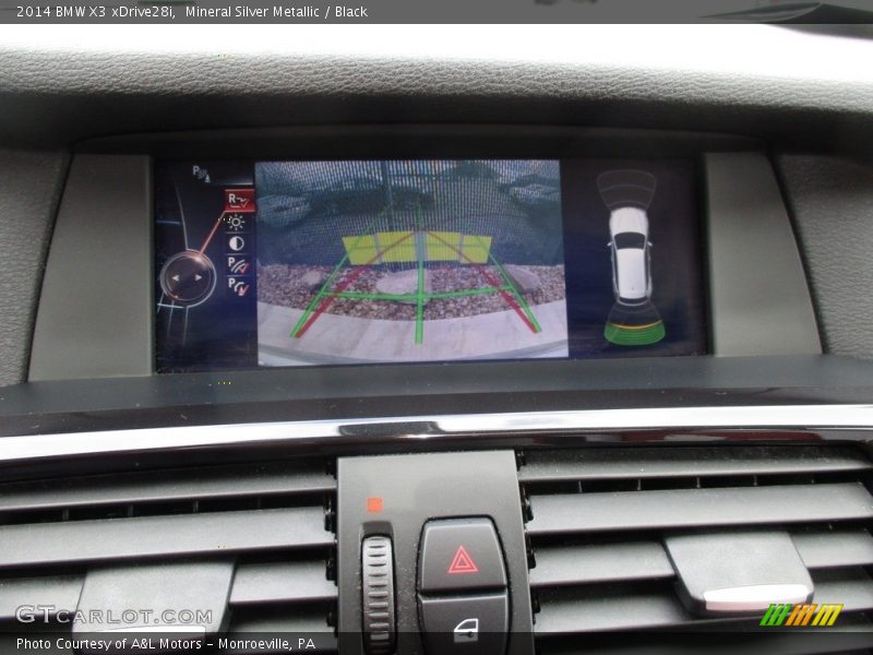 Mineral Silver Metallic / Black 2014 BMW X3 xDrive28i