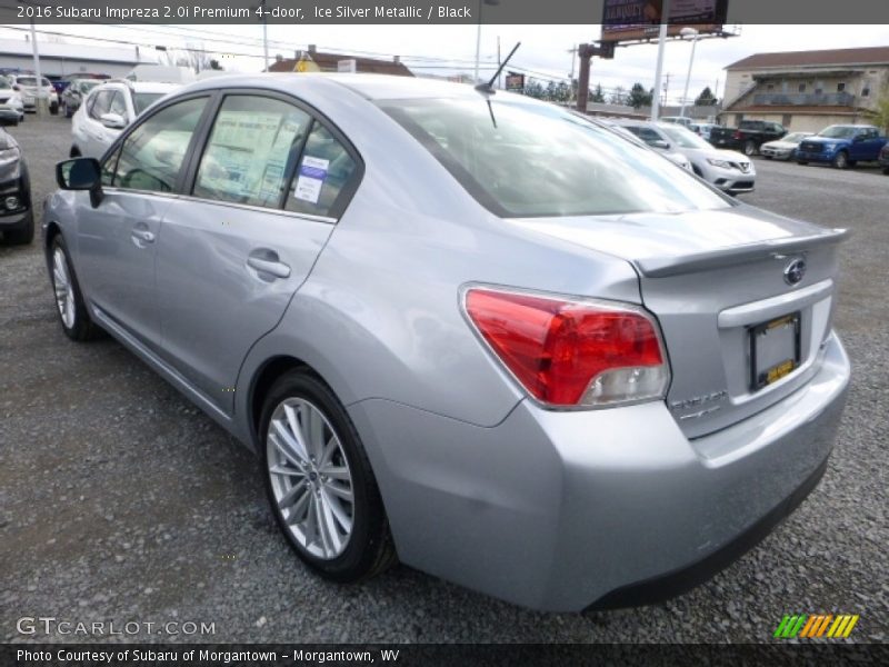 Ice Silver Metallic / Black 2016 Subaru Impreza 2.0i Premium 4-door