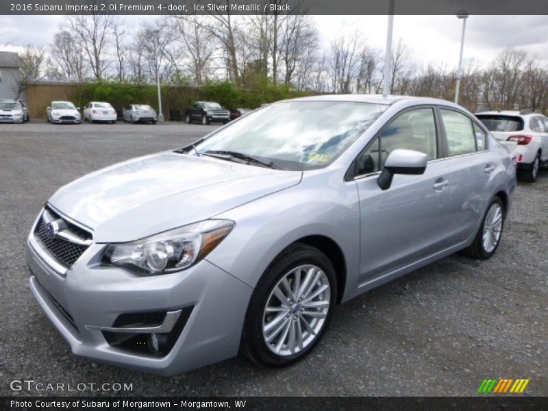 Ice Silver Metallic / Black 2016 Subaru Impreza 2.0i Premium 4-door