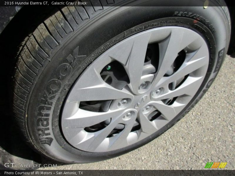 Galactic Gray / Black 2016 Hyundai Elantra GT