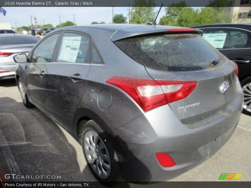 Galactic Gray / Black 2016 Hyundai Elantra GT