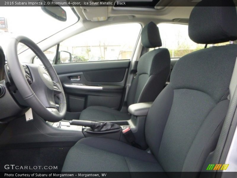 Ice Silver Metallic / Black 2016 Subaru Impreza 2.0i Premium 4-door