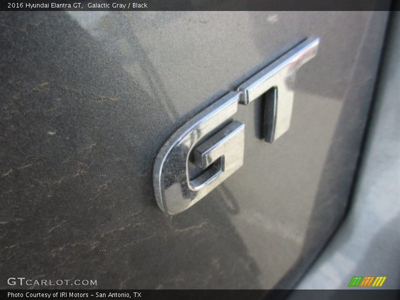 Galactic Gray / Black 2016 Hyundai Elantra GT