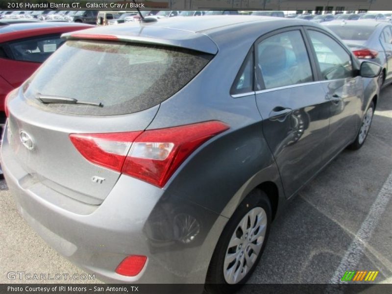 Galactic Gray / Black 2016 Hyundai Elantra GT