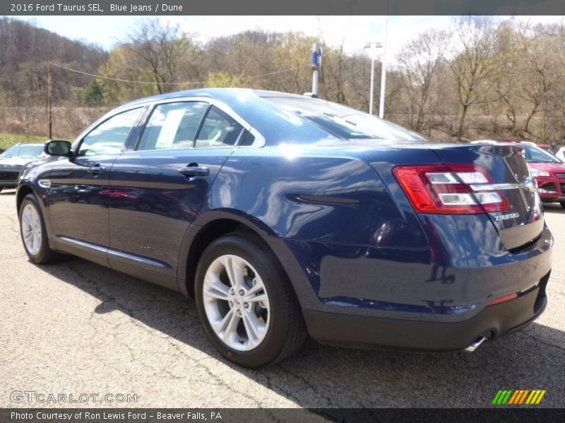 Blue Jeans / Dune 2016 Ford Taurus SEL