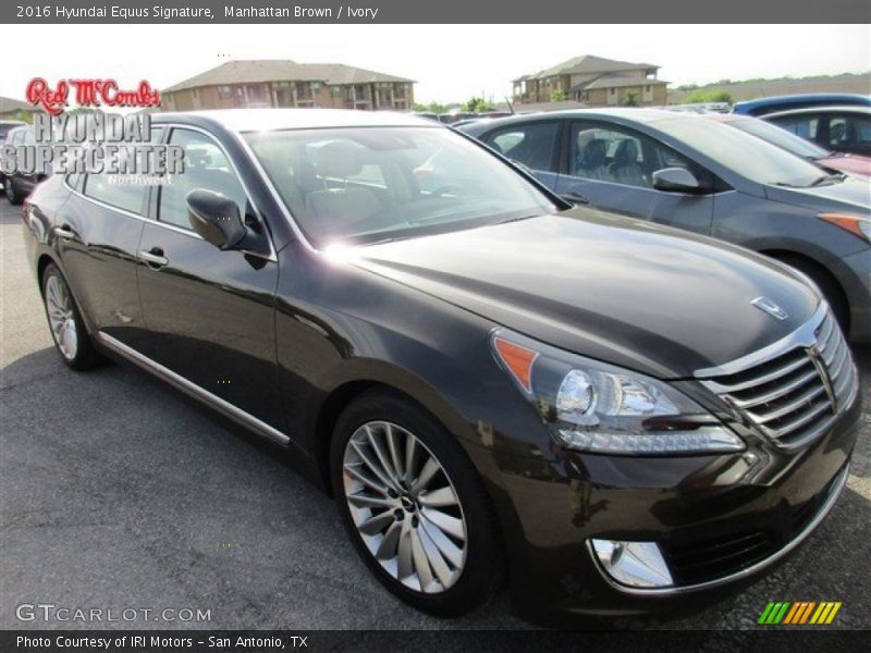 Manhattan Brown / Ivory 2016 Hyundai Equus Signature