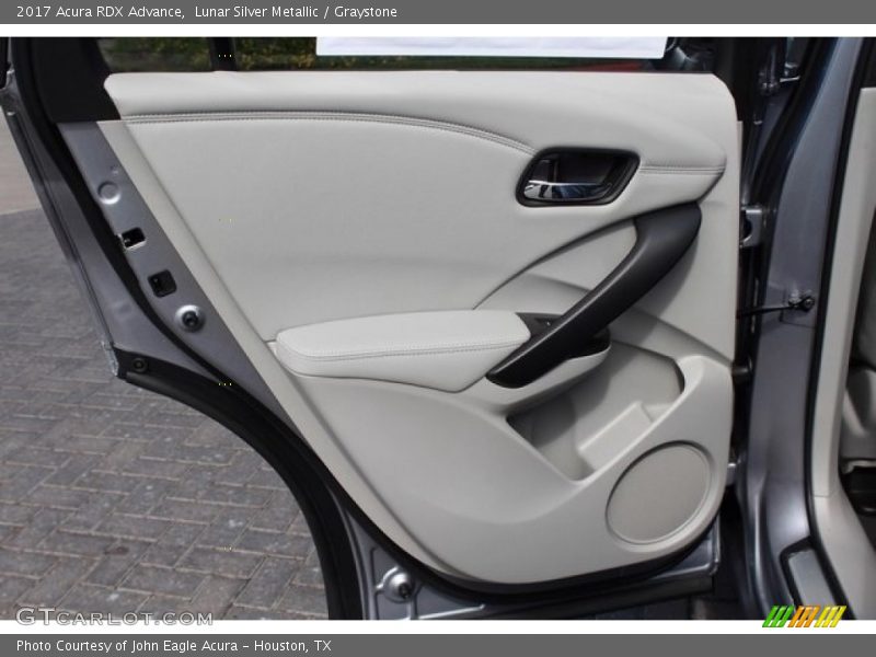 Lunar Silver Metallic / Graystone 2017 Acura RDX Advance