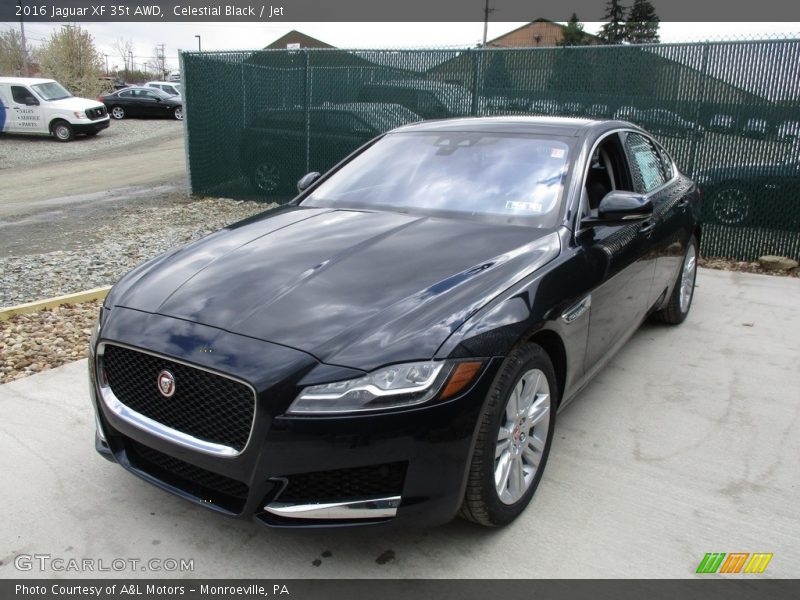 Celestial Black / Jet 2016 Jaguar XF 35t AWD