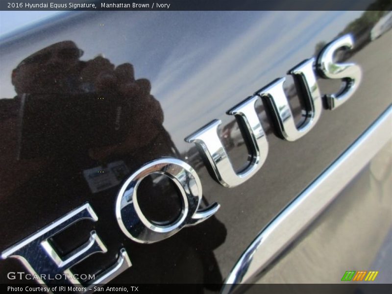 Manhattan Brown / Ivory 2016 Hyundai Equus Signature