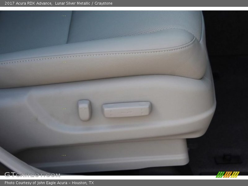 Lunar Silver Metallic / Graystone 2017 Acura RDX Advance