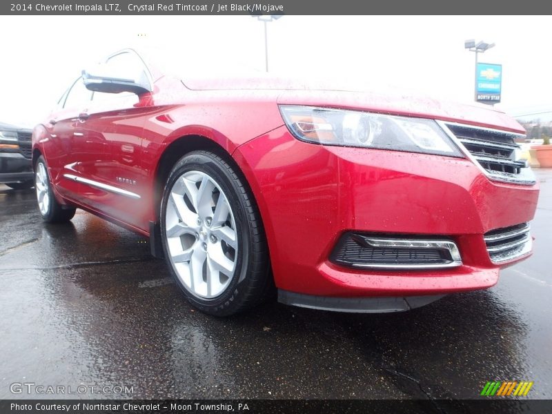 Crystal Red Tintcoat / Jet Black/Mojave 2014 Chevrolet Impala LTZ