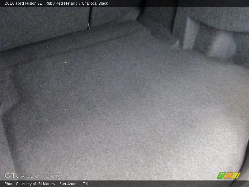 Ruby Red Metallic / Charcoal Black 2016 Ford Fusion SE