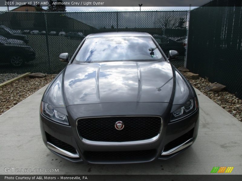 Ammonite Grey / Light Oyster 2016 Jaguar XF 35t AWD