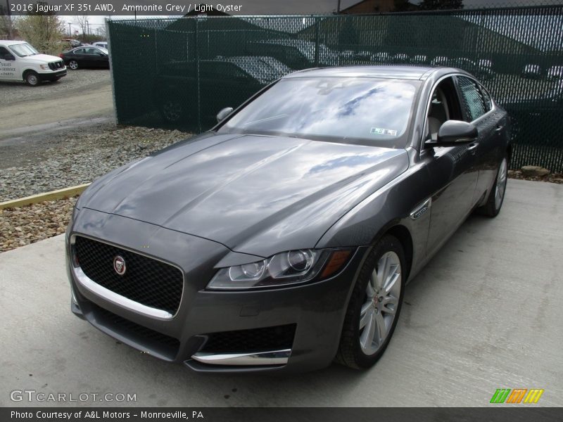 Ammonite Grey / Light Oyster 2016 Jaguar XF 35t AWD